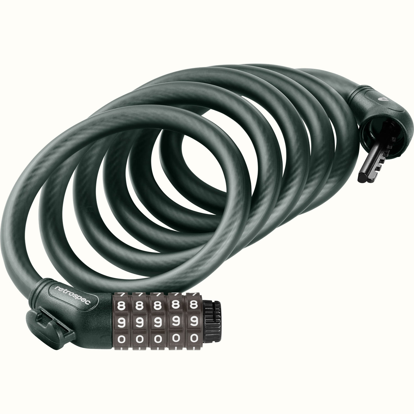 Grizzly Plus Integrated Combo Cable Bike Lock - 12mm