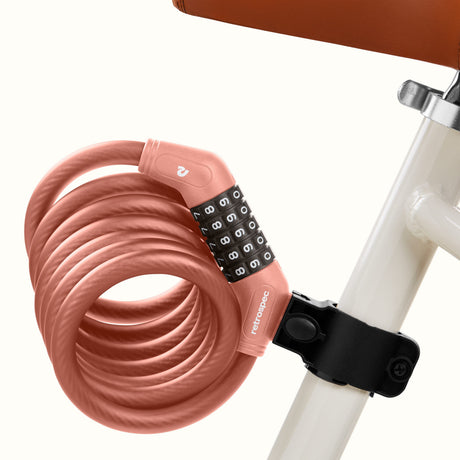 Grizzly Plus Integrated Combo Cable Bike Lock - 12mm