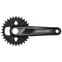 FRONT CHAINWHEEL, FC-M6120-1, DEORE, FOR REAR 12-SPEED, 2-PCS FC, 175MM, 30T W/O CG, W/O BB PARTS, FOR CHAIN LINE 55MM