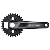 FRONT CHAINWHEEL, FC-M6120-1, DEORE, FOR REAR 12-SPEED, 2-PCS FC, 175MM, 30T W/O CG, W/O BB PARTS, FOR CHAIN LINE 55MM