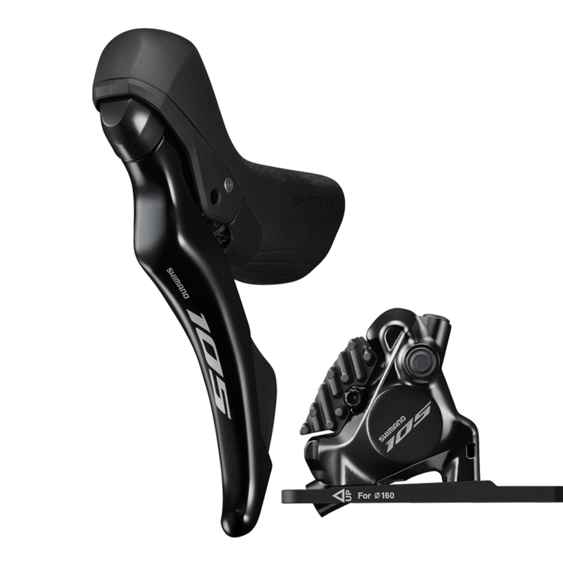 DISC BRAKE J-KIT DIRECT, 105, ST-R7120(L), BR-R7170(F), FOR 160MM ROTOR, RESIN PAD (W/FIN), SL INNER 1800MM, SM-BH90 1000MM,OT-SP41 600MM