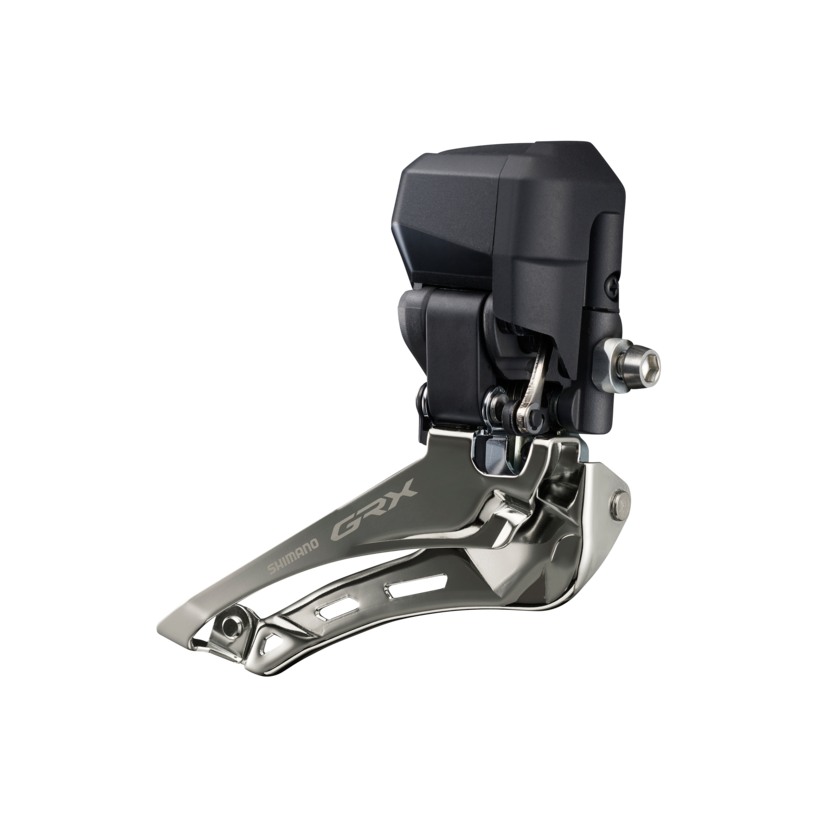 FRONT DERAILLEUR, FD-RX825, GRX, FOR REAR 12-SPEED, DOWN-SWING, BRAZED-ON TYPE, CS-ANGLE: 61-66, FOR TOP GEAR: 46-48T, CL: 47MM