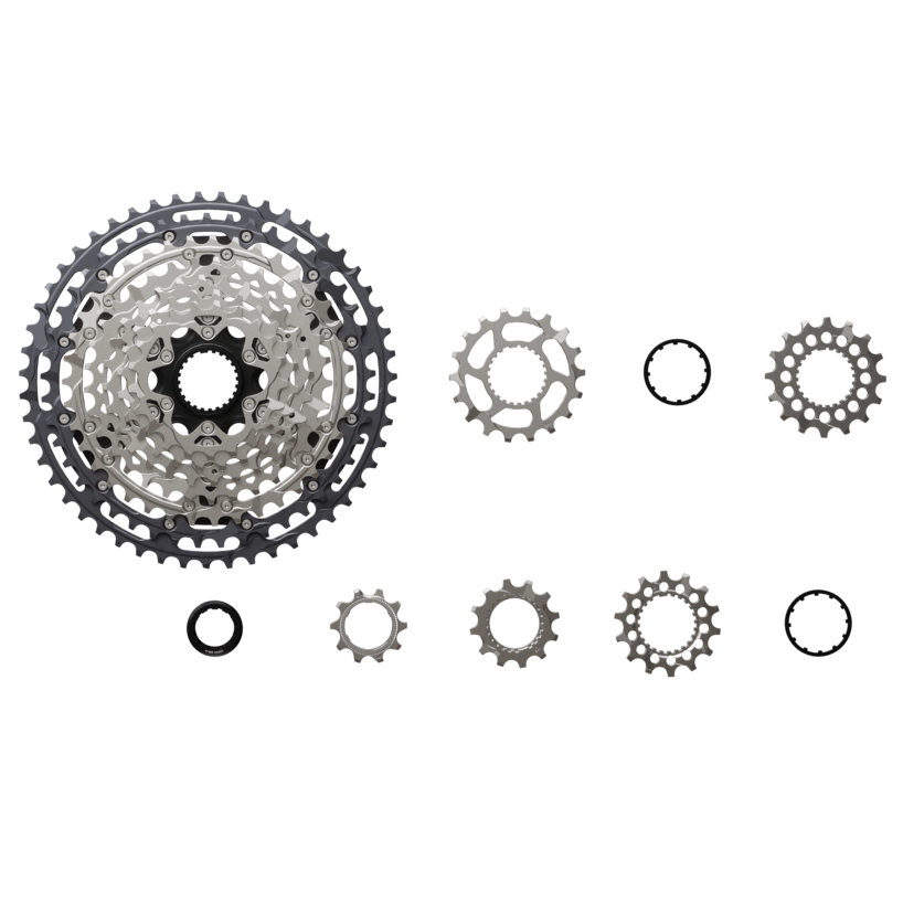 CASSETTE SPROCKET, CS-M8200-12, DEORE XT, 12-SPEED (HYPERGLIDE+), 10-12-14-16-18-21-24-28-33-39-45-51T