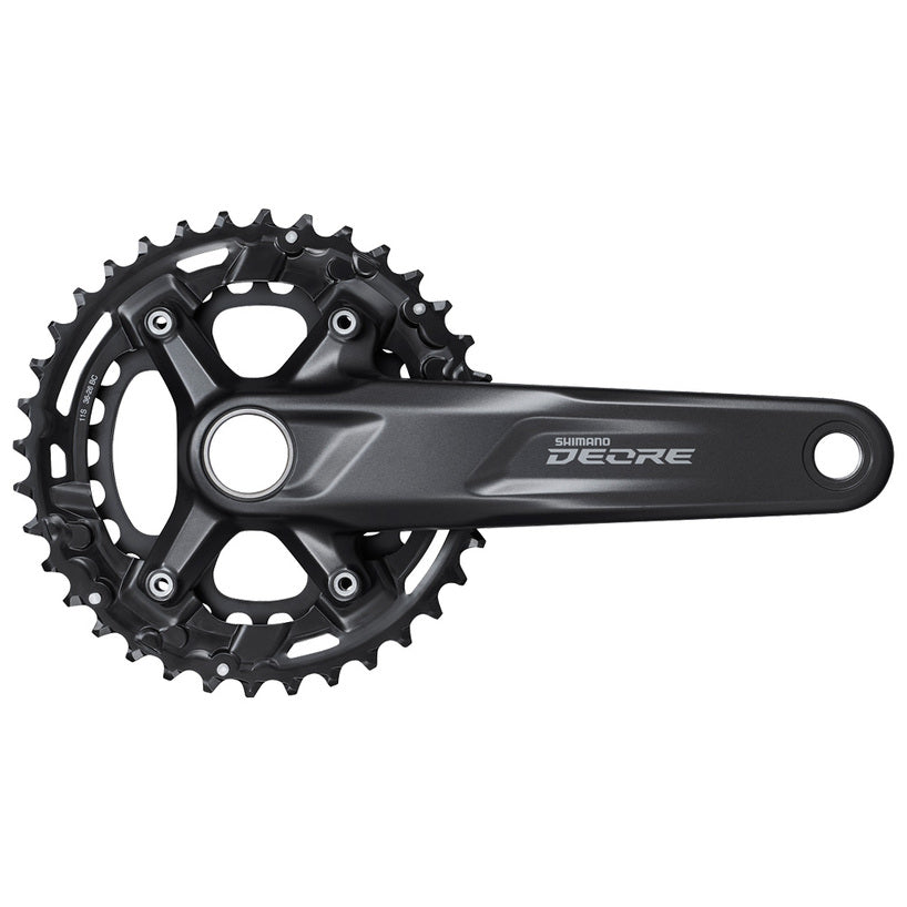 FRONT CHAINWHEEL, FC-M5100-2, DEORE, FOR REAR 11-SPEED, 2-PCS FC, 175MM, 36-26T W/O CG, W/O BB PARTS, FOR CHAIN LINE 48.8MM