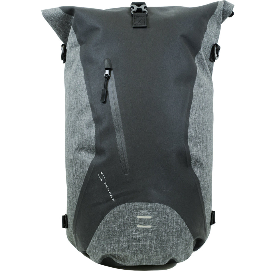 (BM-BP1BKGY) Waterproof Pannier Backpack -Black/Grey