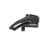 FRONT DERAILLEUR, FD-U8010-L, CUES, FOR 2X10/11, LOW CLAMP, TOP-SWING, 34.9MM BAND (W/31.8 & 28.6MM ADAPTER), CS-ANGLE: 63-68, FOR TOP GEAR: 46T, CL: 48.8MM