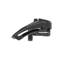 FRONT DERAILLEUR, FD-U8010-L, CUES, FOR 2X10/11, LOW CLAMP, TOP-SWING, 34.9MM BAND (W/31.8 & 28.6MM ADAPTER), CS-ANGLE: 63-68, FOR TOP GEAR: 46T, CL: 48.8MM