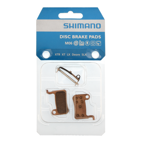 M06 METAL PAD W/O FIN, W/SPRING, W/SPLIT PIN, 1 PAIR