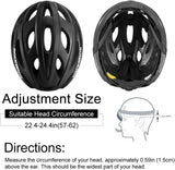 ROCKBROS Lightweight Cycling Helmet with Removable Goggles Sun Visor