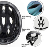 ROCKBROS Lightweight Cycling Helmet with Removable Goggles Sun Visor