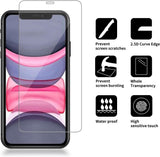 Screen Protector for iPhone 11 Pro/Xs/X, 2-Pack HD Clear, Face ID Compatible, Anti-Scratch Glass