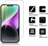 2 Pack Glass Screen Protector Compatible with iPhone 13 Pro Max [9H Hardness]-HD Screen Tempered Glass, Scratch Resistant,Easy Install