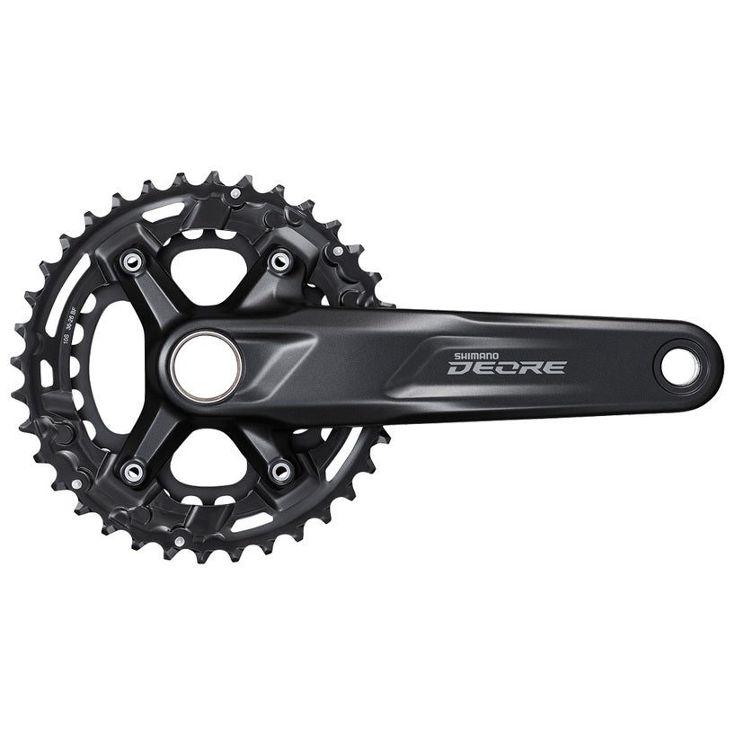 FRONT CHAINWHEEL, FC-M4100-2, DEORE, FOR REAR 10-SPEED, 2-PCS FC, 175MM, 36-26T W/O CG, W/O BB PARTS, CHAIN CASE NOT COMPATIBLE, FOR CHAIN LINE 48.8MM