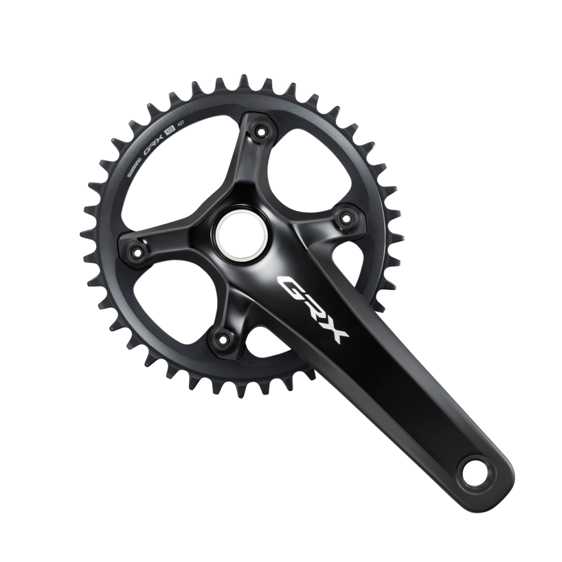 FRONT CHAINWHEEL, FC-RX820-1, GRX, FOR REAR 12-SPEED, HOLLOWTECH 2, 170MM, 42T W/O BB PARTS