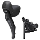 DISC BRAKE ASSEMBLED SET/J-KIT, ST-RX600(R), BR-RX400(R) FOR 25MM MOUNT, RESIN(W/FIN), SM-BH90 BLACK