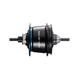 INTERNAL HUB GEAR 8-SPEED FOR DISC, SG-S7051-8, ALFINE Di2, 36H 135X187MM, W/ROTOR MOUNT COVER, BLACK