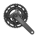FRONT CHAINWHEEL, FC-U6000-2, CUES, FOR REAR 9/10-SPEED, 2-PCS FC, 170MM, 46-30T W/O CG, W/O BB PARTS, CHAIN CASE COMPATIBLE