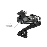 REAR DERAILLEUR, RD-U6050, CUES, GS 10-SPEED, TOP NORMAL, SHADOW DESIGN, DIRECT ATTACHMENT