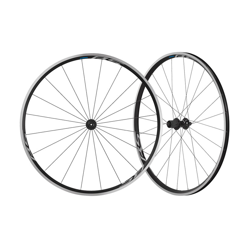 WHEEL, WH-RS100, F:20H/R:24H, FOR 11/10-S, OLD:100/130R-QR:168MM, CLINCHER, BLACK, W/RIM TAPE