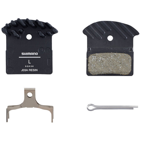 J05A-RF RESIN PAD & SPRING WITH FIN
