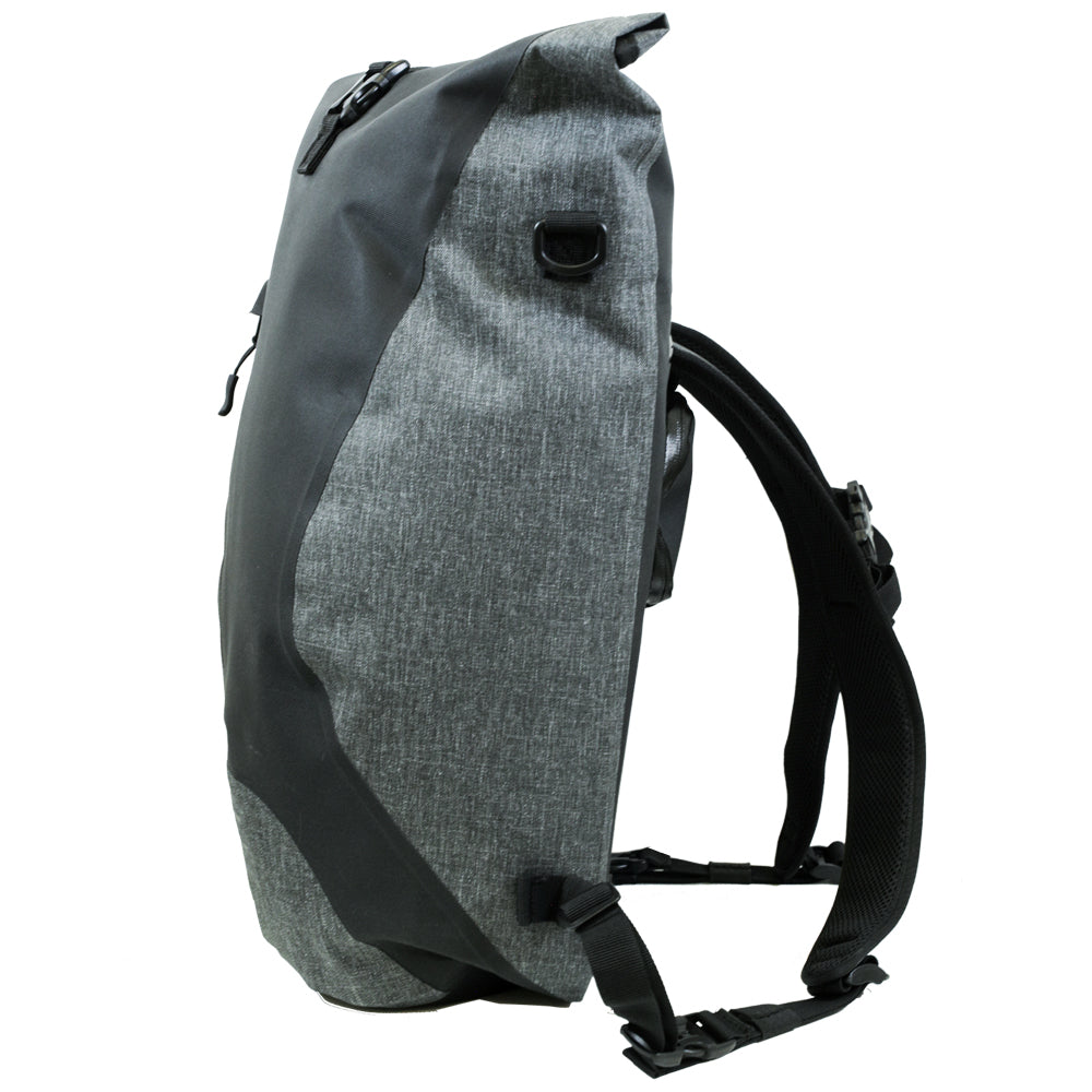 (BM-BP1BKGY) Waterproof Pannier Backpack -Black/Grey