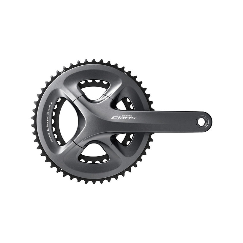 FRONT CHAINWHEEL,FC-R2000, CLARIS COMPACT DRIVE TYPE, 175MM 2-PCS FC, FOR REAR 8-SPEED, 50X34T W/O BB, W/O CHAIN GUARD