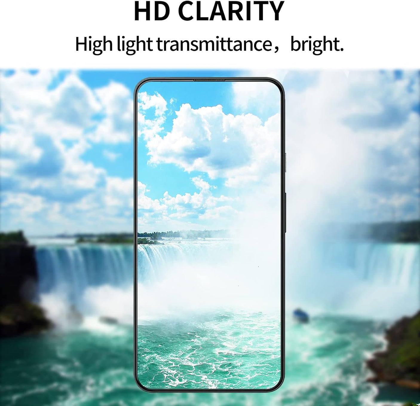 2 Pack Glass Screen Protector Compatible with iPhone 14 Pro Max [9H Hardness]-HD Screen Tempered Glass, Scratch Resistant,Easy Install