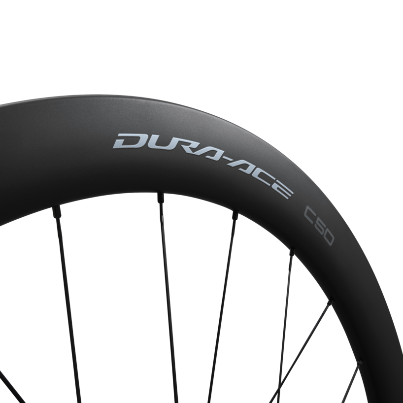 WHEEL, WH-R9270-C50-TL, DURA-ACE, FRONT, 24H, OLD:100MM, F:12MM E-THRU, TUBELESS W/TUBELESS TAPE, W/O BAG FOR CL DISC