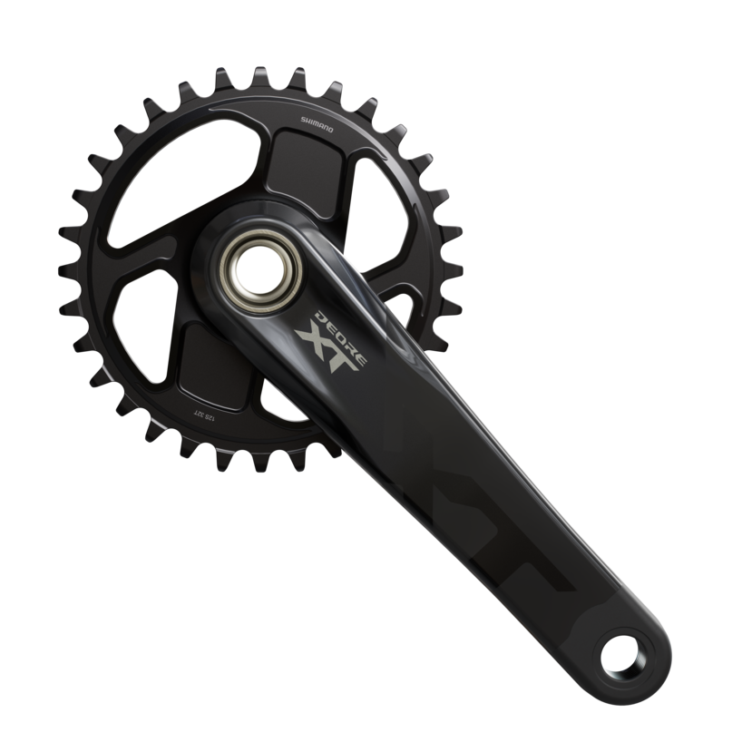 FRONT CHAINWHEEL, FC-M8200, DEORE XT, FOR REAR 12-SPEED, HOLLOWTECH 2, 170MM, W/O CHAINRING, W/O CG, W/O BB PARTS, FOR CHAIN LINE 55MM