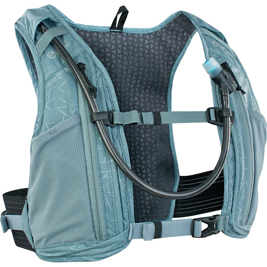EVOC, Hydro Pro 1.5 + 1.5l Bladder, Hydration Vest, Volume: 1.5L, Bladder: Included (1.5L), Steel