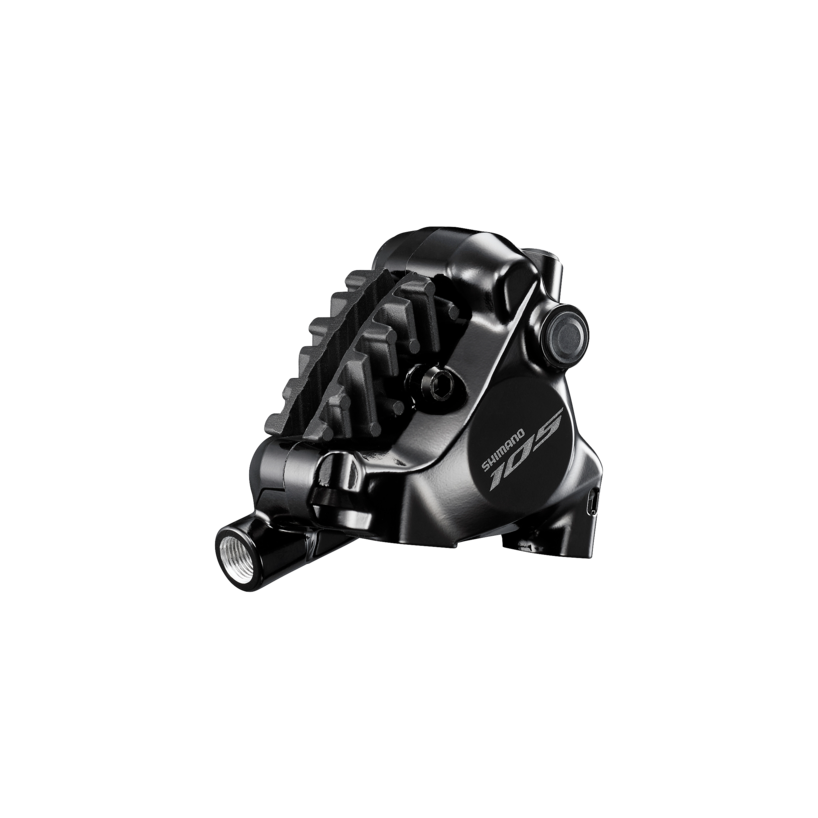 HYDRAULIC DISC BRAKE, BR-R7170, 105, REAR, FLAT MOUNT, W/FIXING BOLT FOR MOUNT THICKNESS 25MM, W/O ADAPTER, W/L03A RESIN PAD (W/FIN)