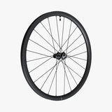 WHEEL, WH-RS710-C32-TL, REAR, 24H, FOR 11/12S, OLD:142MM, R:12MM E-THRU, TUBELESS, BLACK, W/TUBELESS TAPE, FOR CL DISC
