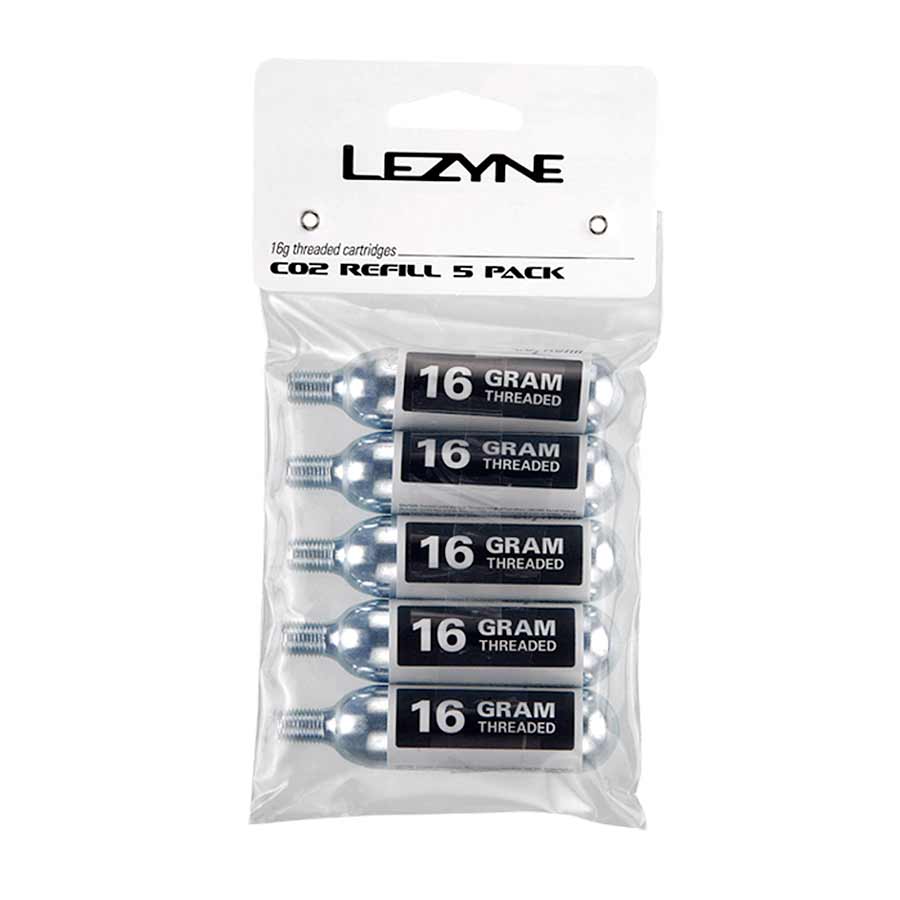 Lezyne, CO² Cartridges, Threaded, 16g, 30 units