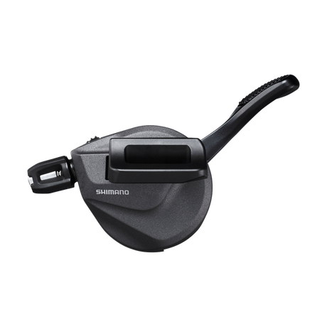 SHIFT LEVER, SL-M8100-I-R, DEORE XT, RIGHT (I-SPEC EV), 12-SPD, 2050MM INNER, W/O OGD, BLACK OT-SP41S, ADD 6MM SEALED CAP X 3 AND NOSE CAP X 1