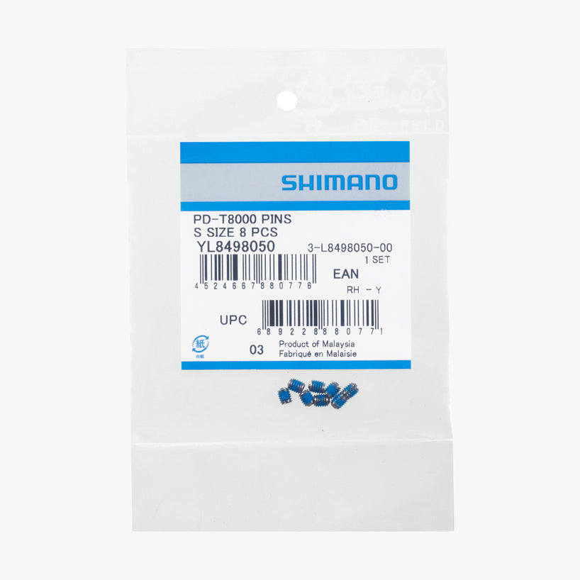 PD-T8000 PINS (L SIZE / 8 PCS)