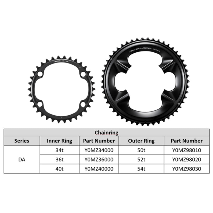 FRONT CHAINWHEEL, FC-R9200-P, DURA-ACE, 12-SPEED, HOLLOWTECH 2, 172.5MM, W/O CHAINRING, W/CHAINRING FIXING BOLT, W/O BB, W/TL-FC40, W/EW-EC300