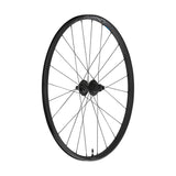 WHEEL, WH-MT601-29, FRONT, RIM 29, 24H, F:15MM E-THRU, TUBELESS, OLD:100MM, BLACK, W/TUBELESS TAPE, FOR CL DISC