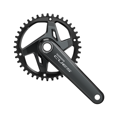 FRONT CHAINWHEEL, FC-U8000-1, CUES, FOR REAR 9/10/11-SPEED, HOLLOWTECH 2, 175MM, 42T W/O CG, W/O BB PARTS, CHAIN CASE COMPATIBLE
