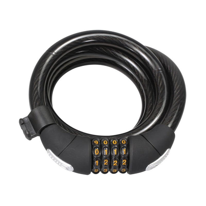 (CL-15) Combo Coiled Lock w/ Bracket