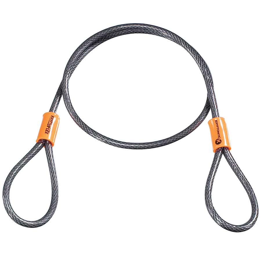 Kryptonite, KryptoFlex 710, Cable lock, 10mm, 213cm, 7', Black