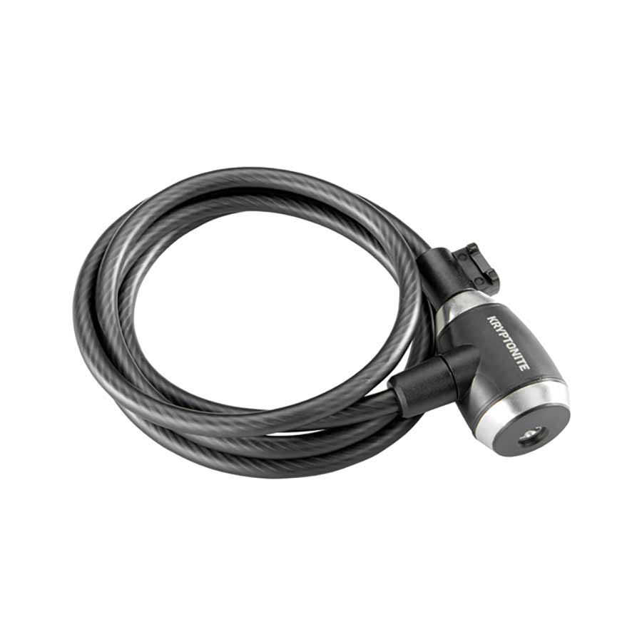 Kryptonite, KryptoFlex 1218, Cable lock, Key, 12mm, 180cm, 5.9', Black