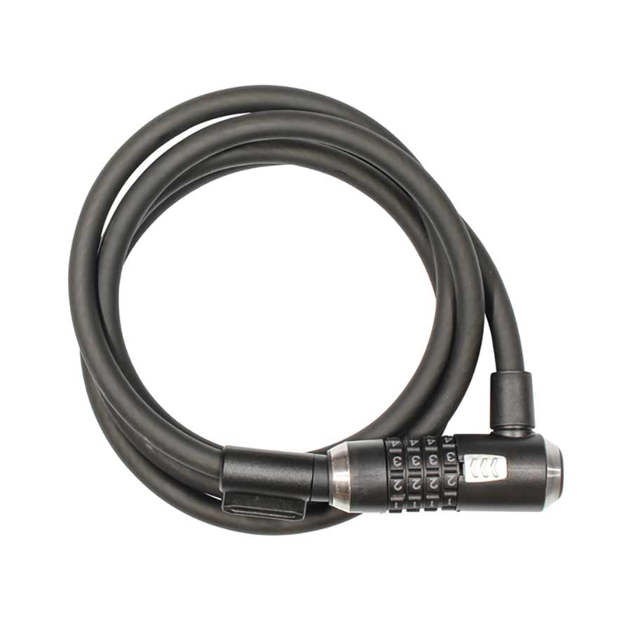 Kryptonite, KryptoFlex 1218, Cable lock, Combination, 12mm, 180cm, 5.9', Black