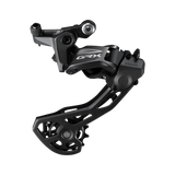 REAR DERAILLEUR, RD-RX820, GRX, 12-SPEED, TOP NORMAL, SHADOW PLUS DESIGN, DIRECT ATTACHMENT, W/OT-RS900 (BLACK) 240MM X1, LONG NOSE CAP X1
