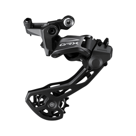 REAR DERAILLEUR, RD-RX820, GRX, 12-SPEED, TOP NORMAL, SHADOW PLUS DESIGN, DIRECT ATTACHMENT, W/OT-RS900 (BLACK) 240MM X1, LONG NOSE CAP X1