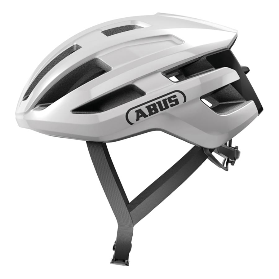 Abus, PowerDome, Helmet, M, 52 - 58cm, Shiny White