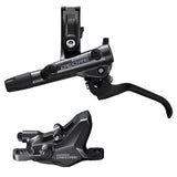 DISC BRAKE ASSEMBLED SET/J-kit, DEORE, BL-M6100 (R), BR-M6100 (R), W/O ADAPTER, METAL PAD (W/O FIN), 1700MM HOSE (SM-BH90-SS BLACK), W/CONNECTER INSERT