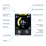 CYCLE COMPUTER, SC-EN610, DISPLAY ONLY