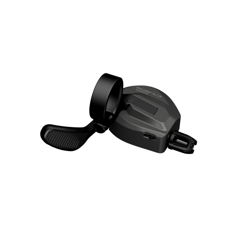 SHIFT LEVER, SL-U8000-L, CUES, LEFT, 2-SPEED, RAPIDFIRE PLUS MONO, W/O OGD, 1800MM INNER, BLACK SP41 SEALED OUTER (1320MM), ADD 6MM SEALED CAP X2