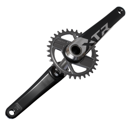 FRONT CHAINWHEEL, FC-M9200, XTR, FOR REAR 12-SPEED, HOLLOWTECH 2, 165MM, W/O CHAINRING, W/O CG, W/O BB PARTS