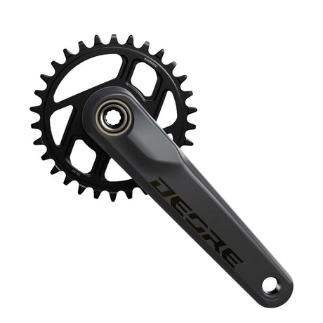 FRONT CHAINWHEEL, FC-M6200, DEORE, FOR REAR 12-SPEED, 2-PCS FC, 165MM, 32T W/O CG, W/O BB PARTS